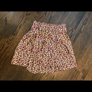 Flowered Flowy Shorts